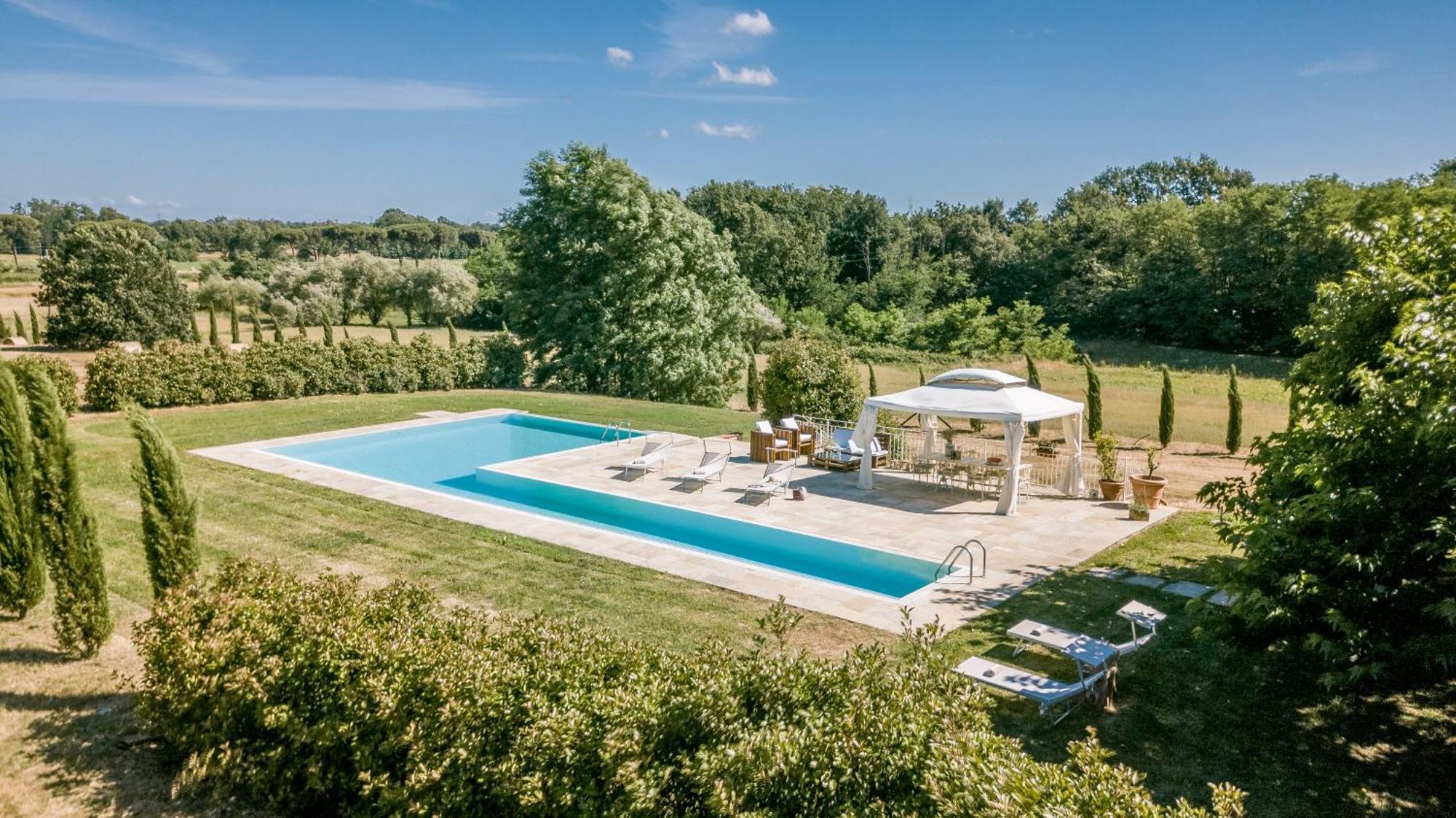 Villa Casolare Del Pin Bono à Altopascio Extérieur photo